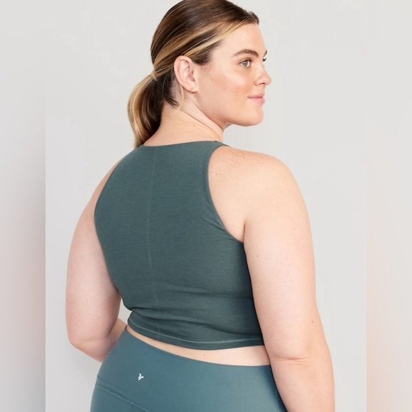 NWT! Jade Shadow Light Support PowerChill Longline Sports Bra Tank - Multiple 🤎 - Picture 8 of 11